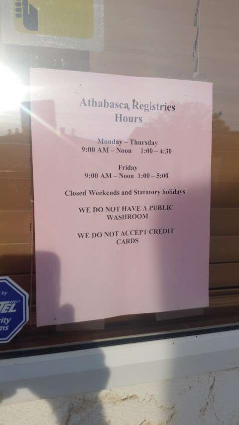 Athabasca Registries